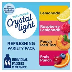 Crystal Light On The Go Variety Pack - 44ct Packets