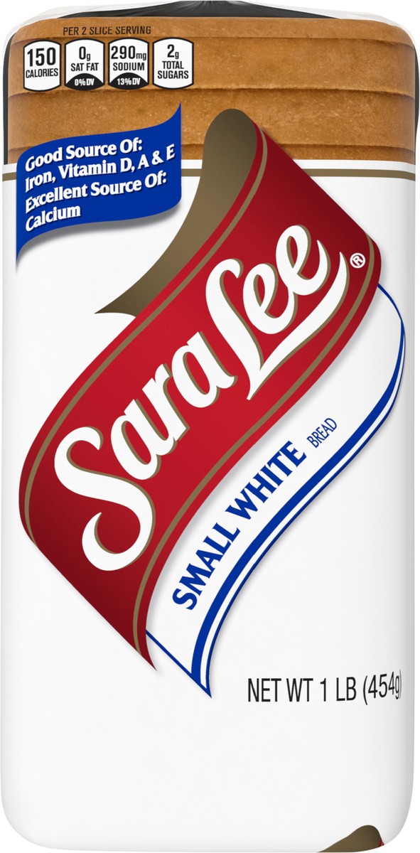 slide 9 of 9, Sara Lee Small White Bread, Small Loaf, 16 oz, 1 ct