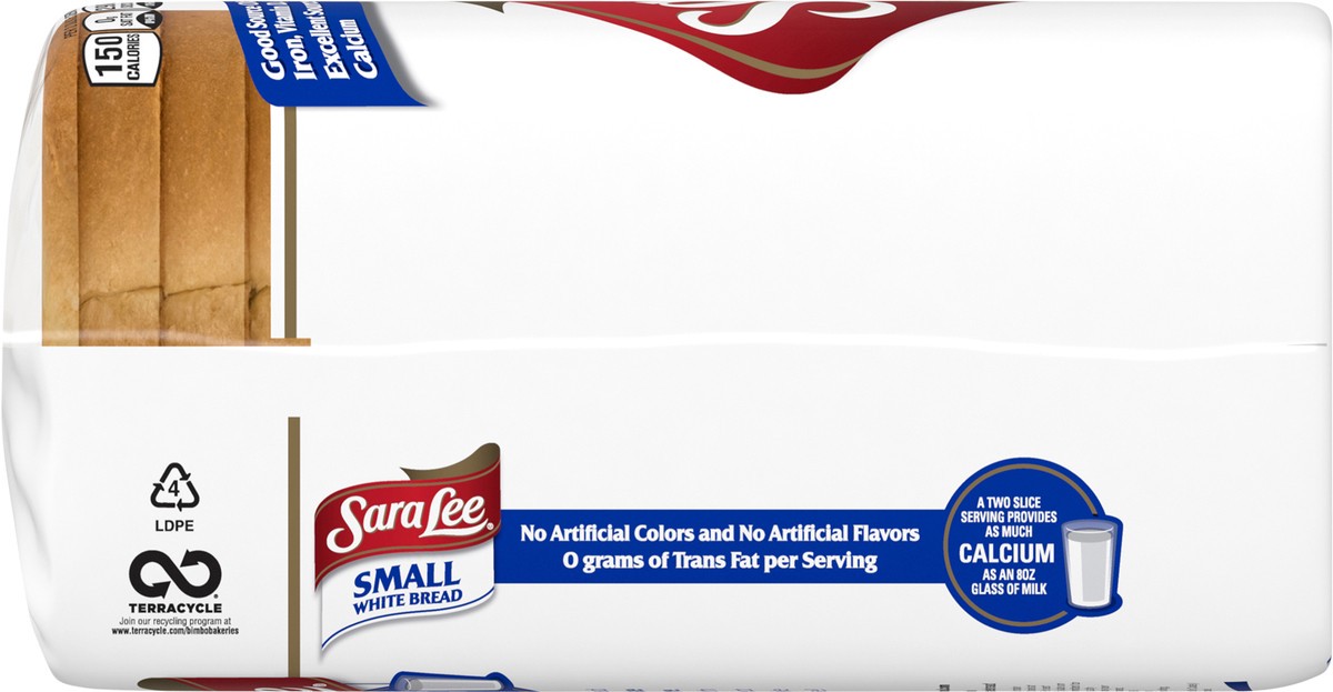 slide 4 of 9, Sara Lee Small White Bread, Small Loaf, 16 oz, 1 ct