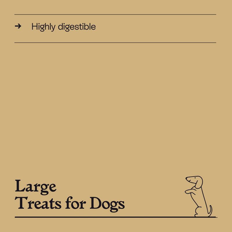 slide 4 of 7, Long Lasting Peanut Butter Flavor Dog Treats - Large - 21oz - Kindfull™, 21 oz