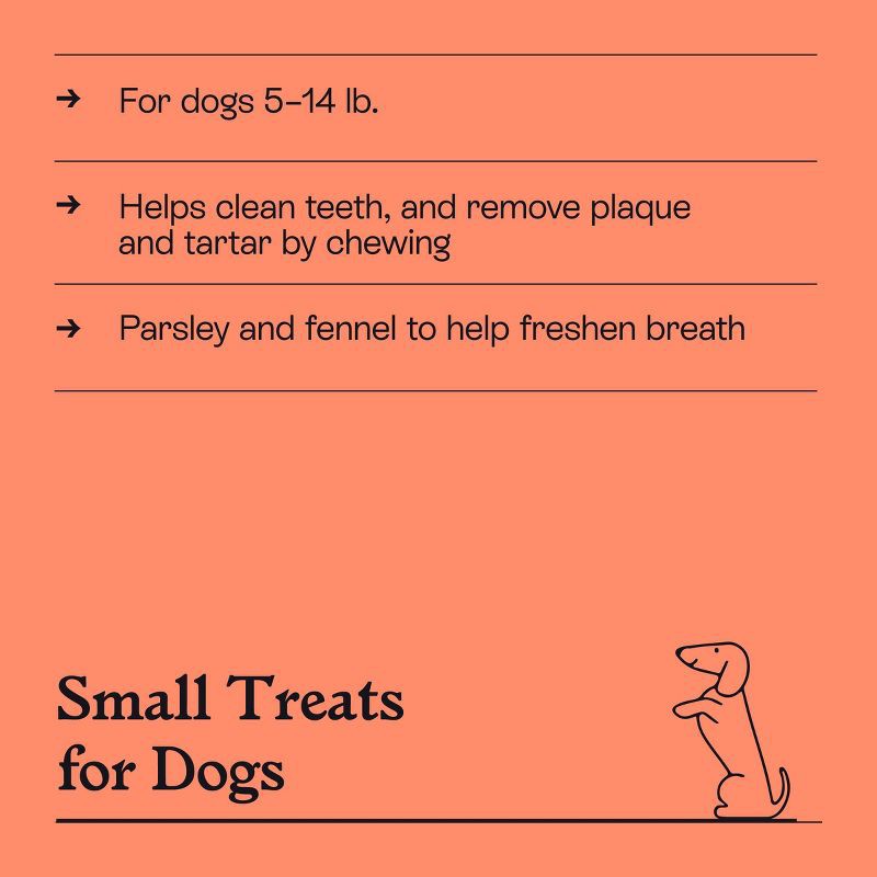 slide 4 of 7, Dental Bones Chicken Dog Treats - Small - 12oz - Kindfull™, 12 oz