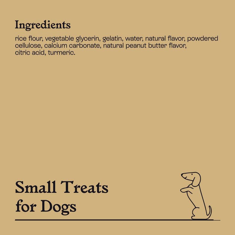 slide 5 of 7, Long Lasting Peanut Butter Flavor Dog Treats - Small/Medium - 21oz - Kindfull™, 21 oz
