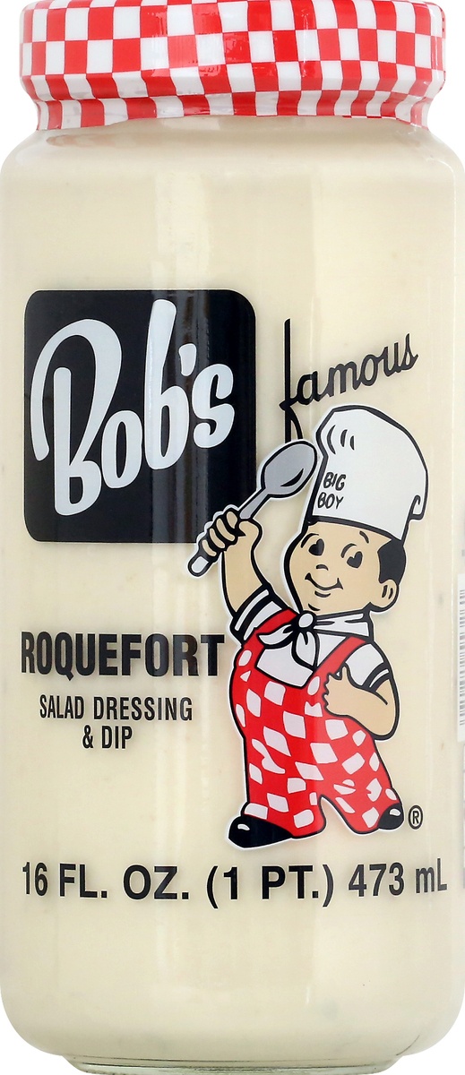 slide 6 of 9, Bobs Salad Dressing & Dip, Roquefort, 16 oz