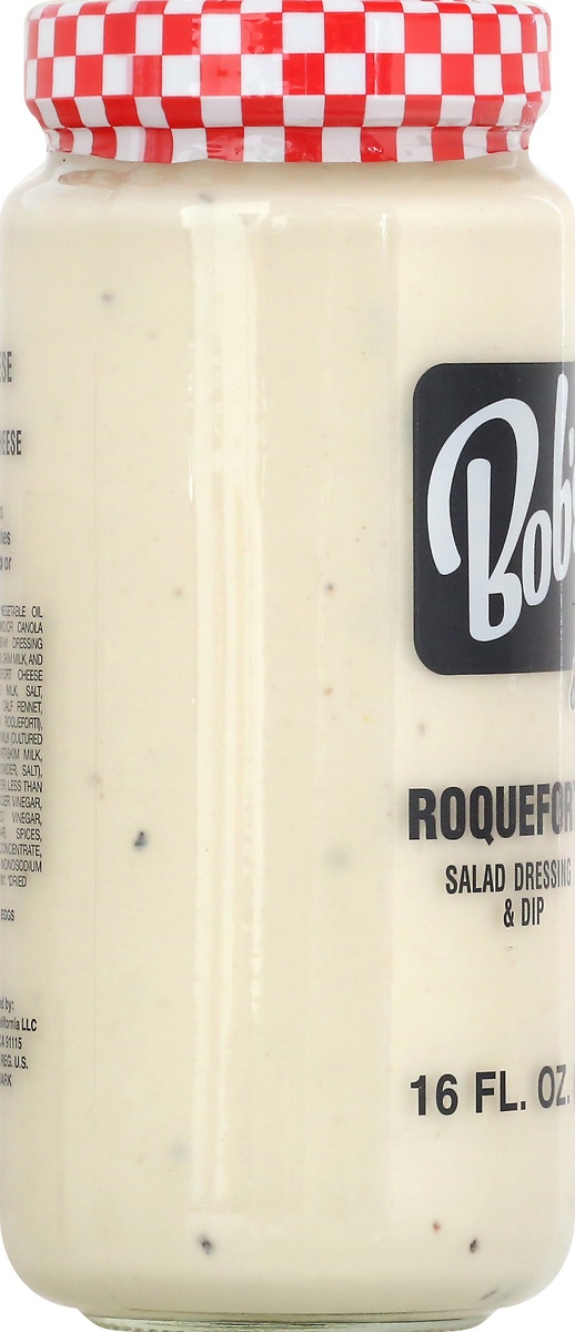 slide 7 of 9, Bobs Salad Dressing & Dip, Roquefort, 16 oz