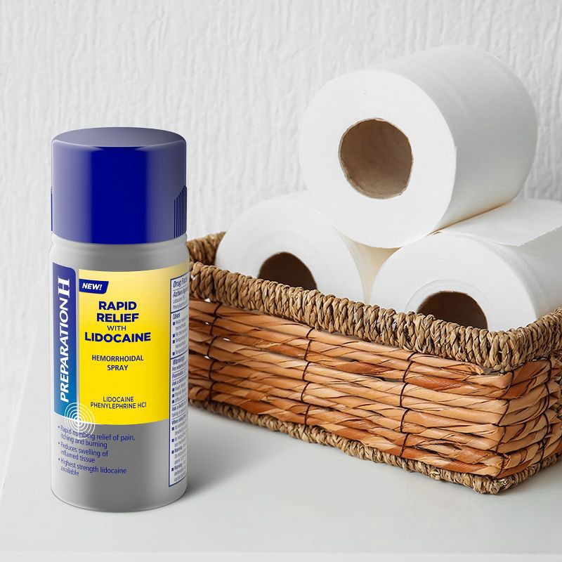 slide 2 of 10, Preparation H Rapid Relief Spray - 3.8 fl oz, 3.8 fl oz