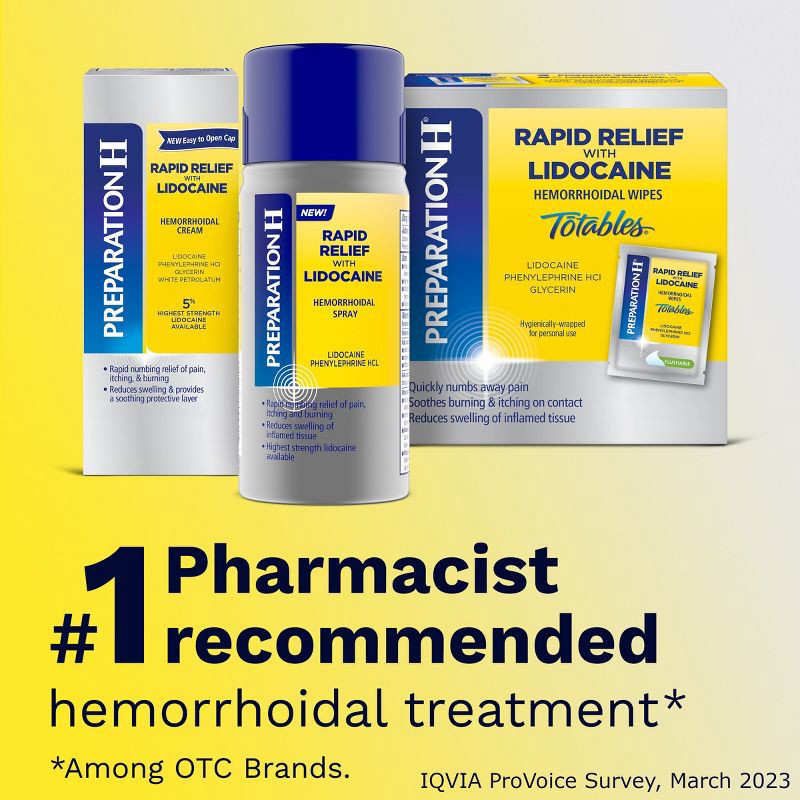 slide 10 of 10, Preparation H Rapid Relief Spray - 3.8 fl oz, 3.8 fl oz
