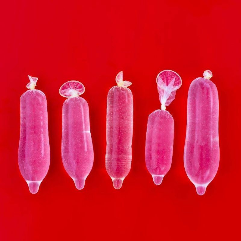 slide 8 of 11, XO! Here We Flo Hi-Sensation Righteous Rubber Carbon Neutral and Eco-Friendly Condoms - 6ct, 6 ct