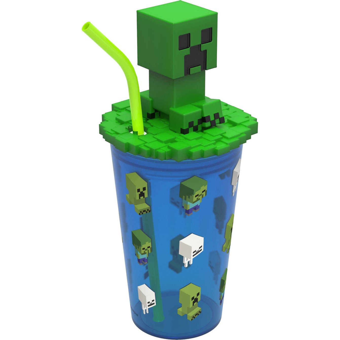 Minecraft 15oz Plastic Funtastic Tumbler - Zak Designs