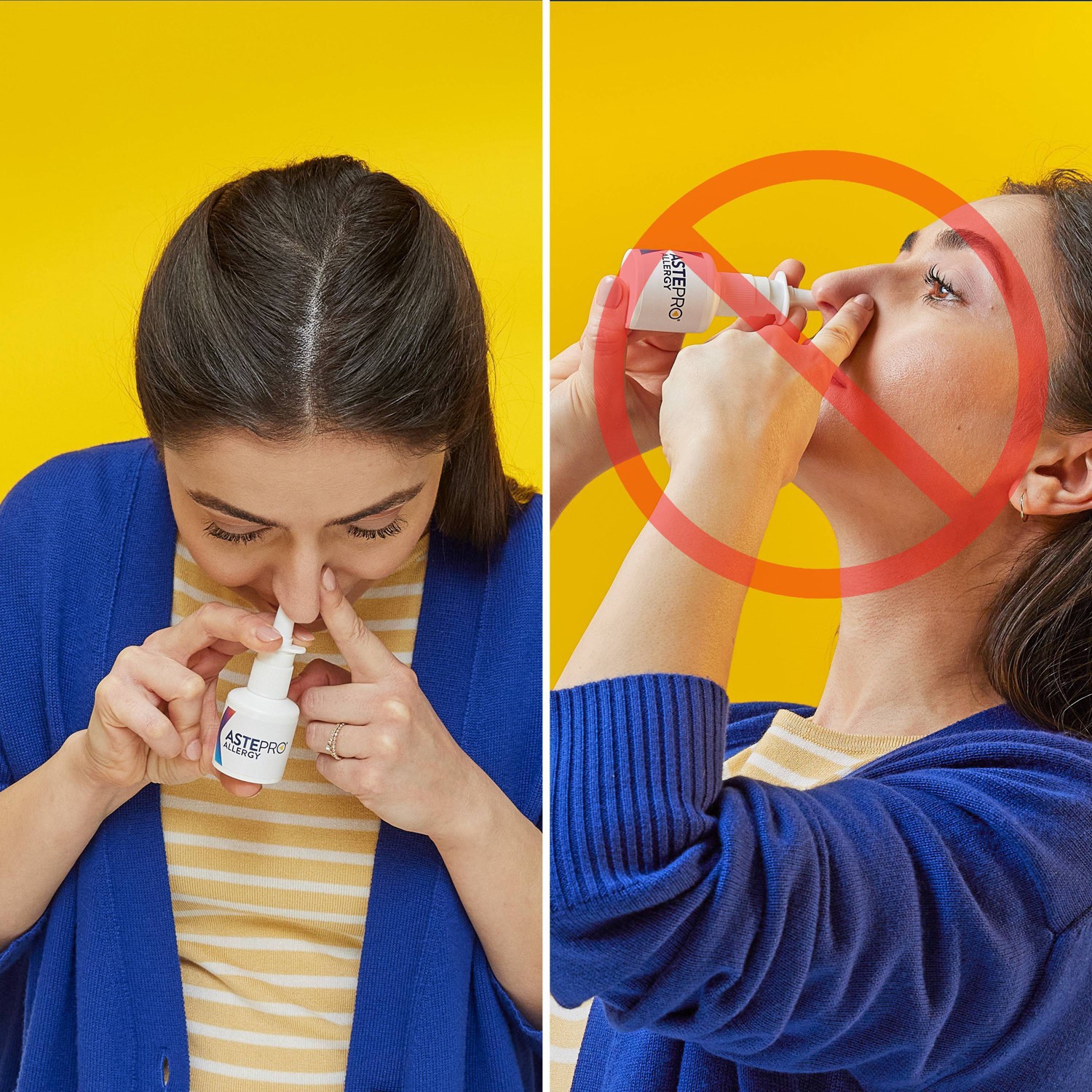 Astepro Allergy Azelastine Hydrochloride Steroid Free Antihistamine Nasal Spray 120 Metered