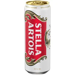 Stella Artois Premium Lager Beer - 25 fl oz Can