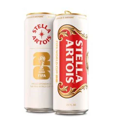 Stella Artois Premium Lager Beer - 25 fl oz Can