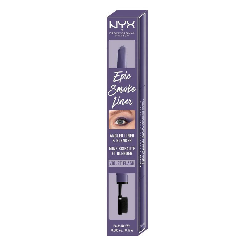 slide 2 of 8, NYX Professional Makeup Epic Smoke Liner Sticks - Vegan Smokey Eyeliner - Violet Flash - 0.005oz, 0.005 oz