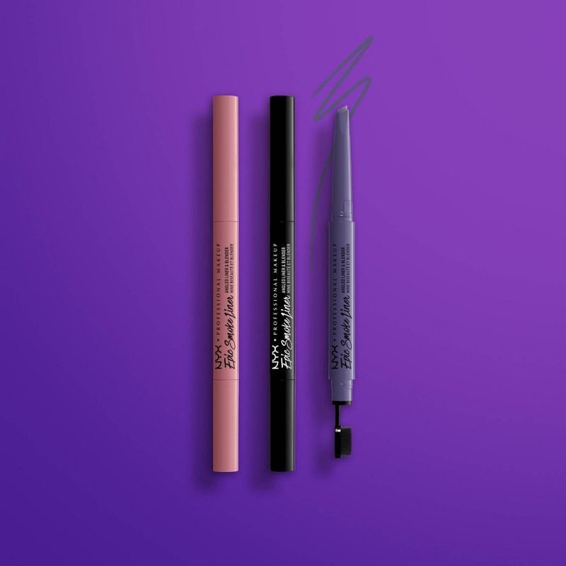 slide 3 of 8, NYX Professional Makeup Epic Smoke Liner Sticks - Vegan Smokey Eyeliner - Violet Flash - 0.005oz, 0.005 oz