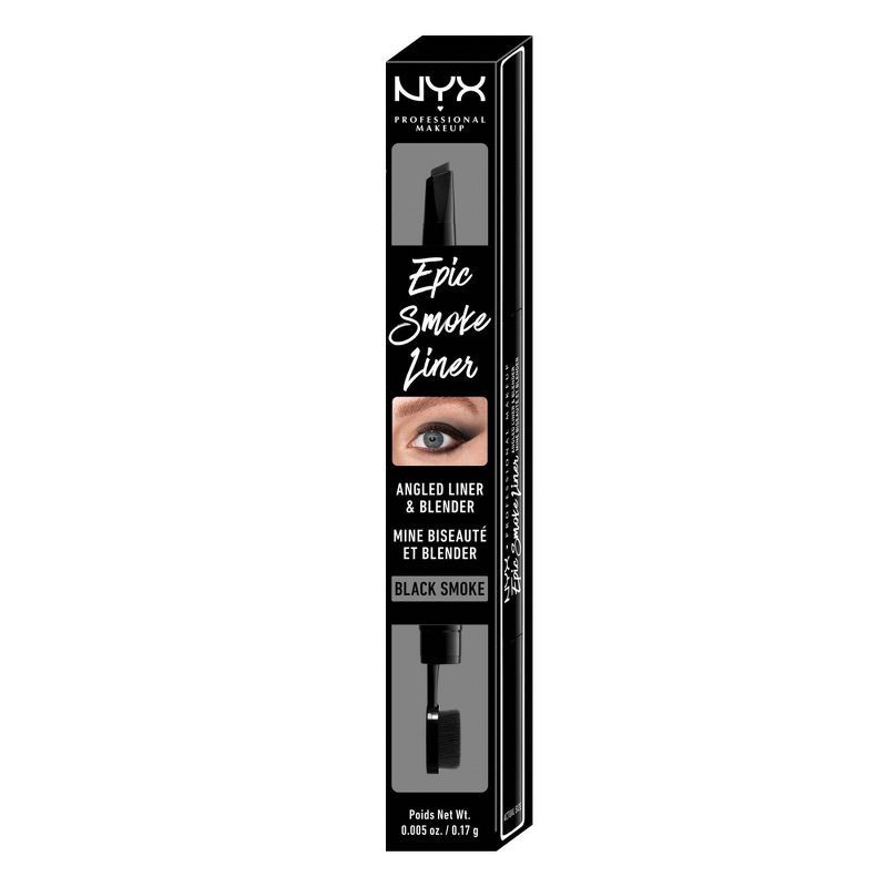 slide 5 of 6, NYX Professional Makeup Epic Smoke Liner Sticks - Vegan Smokey Eyeliner - Black Smoke - 0.005oz, 0.005 oz