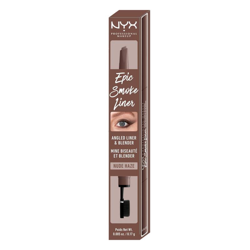 slide 5 of 6, NYX Professional Makeup Epic Smoke Liner Sticks - Vegan Smokey Eyeliner - Nude Haze - 0.005oz, 0.005 oz