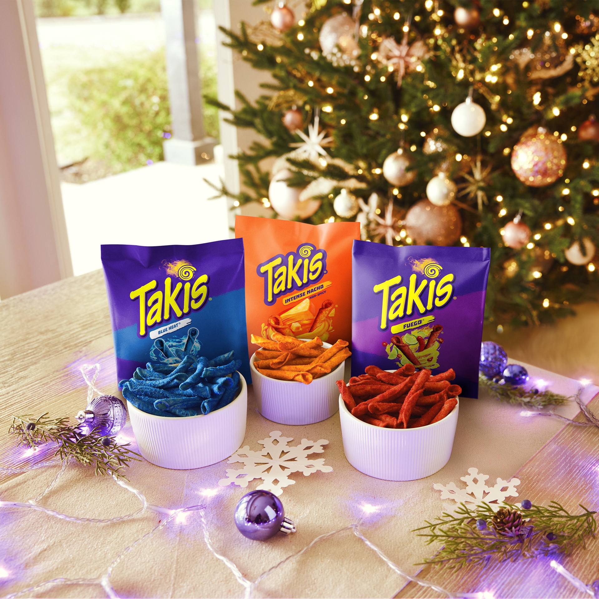 slide 5 of 7, Takis Extreme/Zero Heat Fuego/Intense Nacho/Blue Heat Tortilla Chips Hero Pack 18 - 1 oz Packages, 18 ct