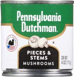 Pen Dutch Mushrooms Stems And Pieces