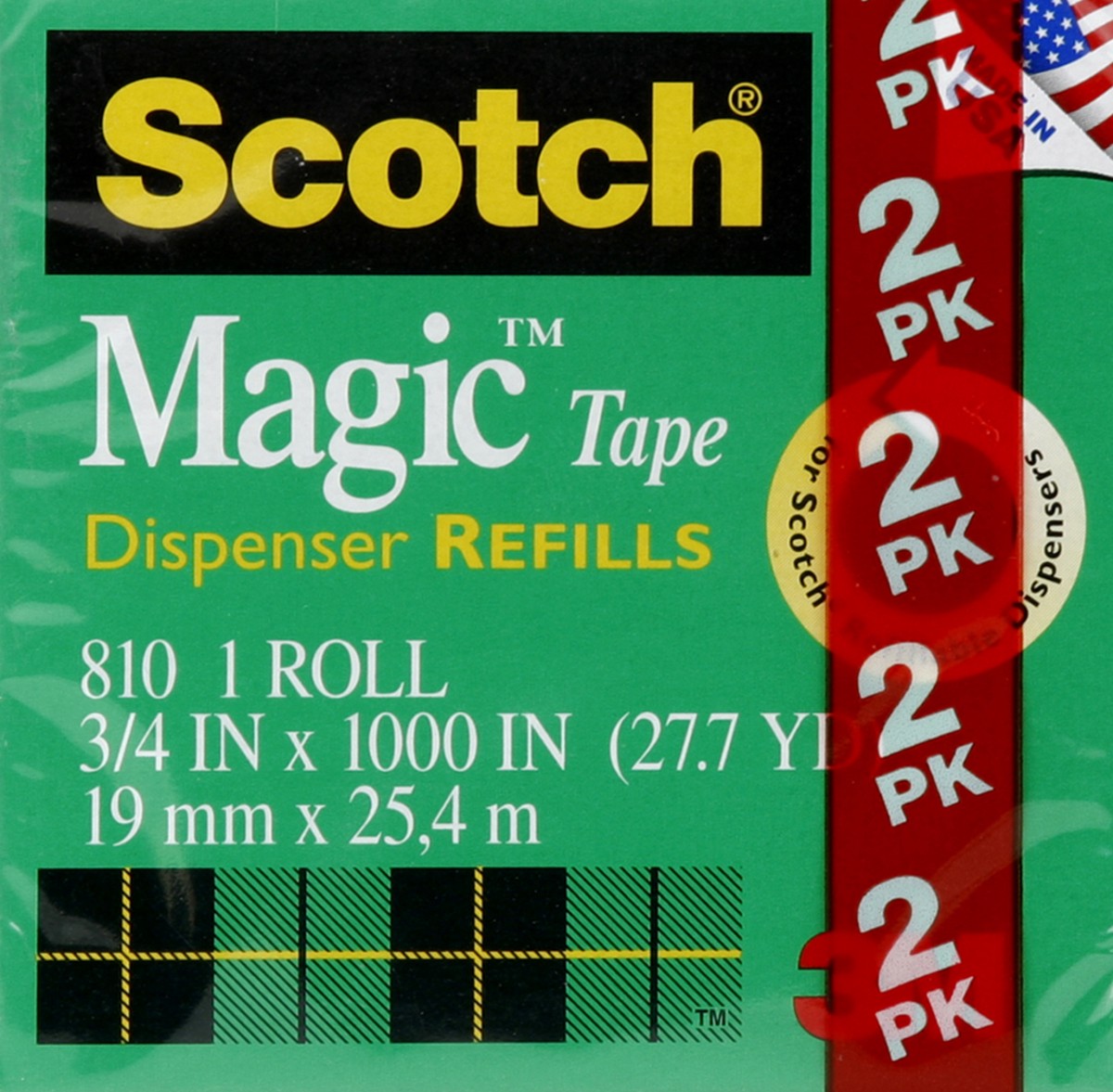 slide 4 of 4, Scotch Magic Tape Roll, 1 ct