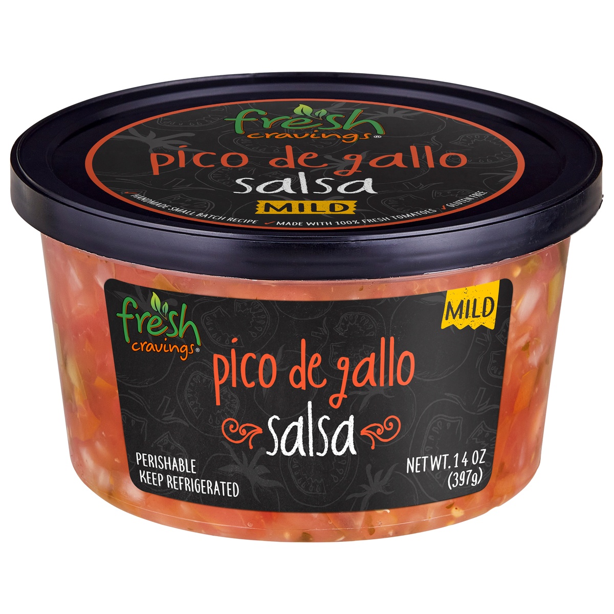 slide 1 of 4, Fresh Cravings Mild Pico De Gallo Salsa, per lb