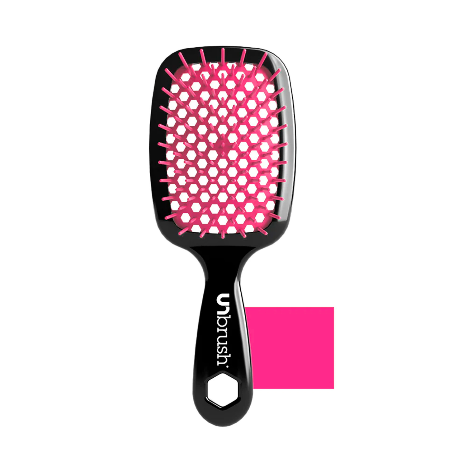 slide 1 of 2, UNbrush Detangler Hair Brush - Cherry Blossom, 1 ct