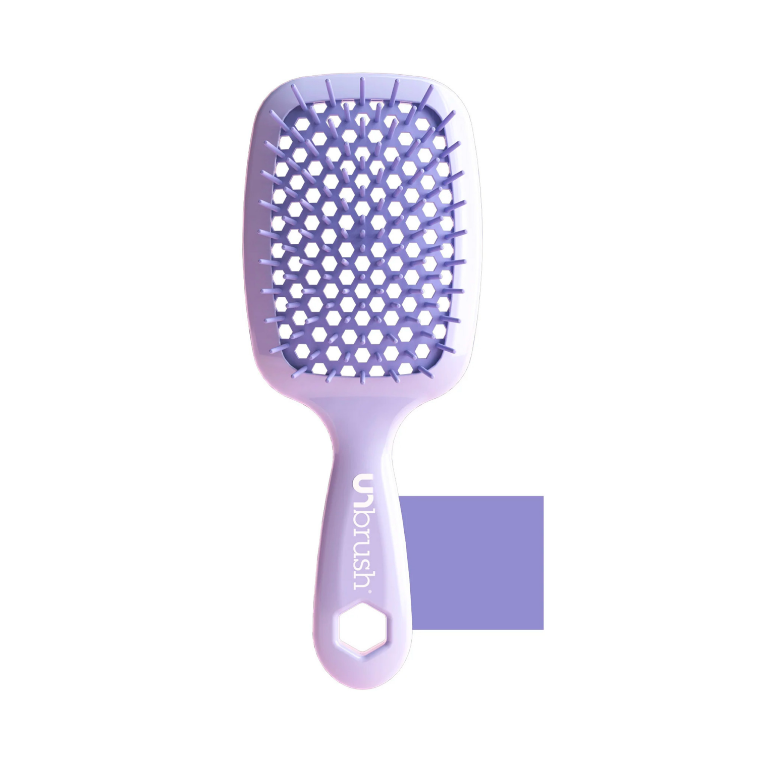 slide 1 of 2, Unbrush Lilac Pastel Collection Hair Brush 1 Each, 1 ct