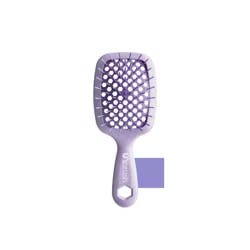 UNbrush Mini Pastel Detangling Hair Brush - Lilac Light Purple