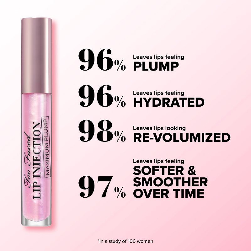slide 6 of 7, Too Faced Lip Injection Maximum Plump Extra Strength Hydrating Lip Plumper - Blueberry Buzz - 0.14 fl oz - Ulta Beauty, 0.14 oz