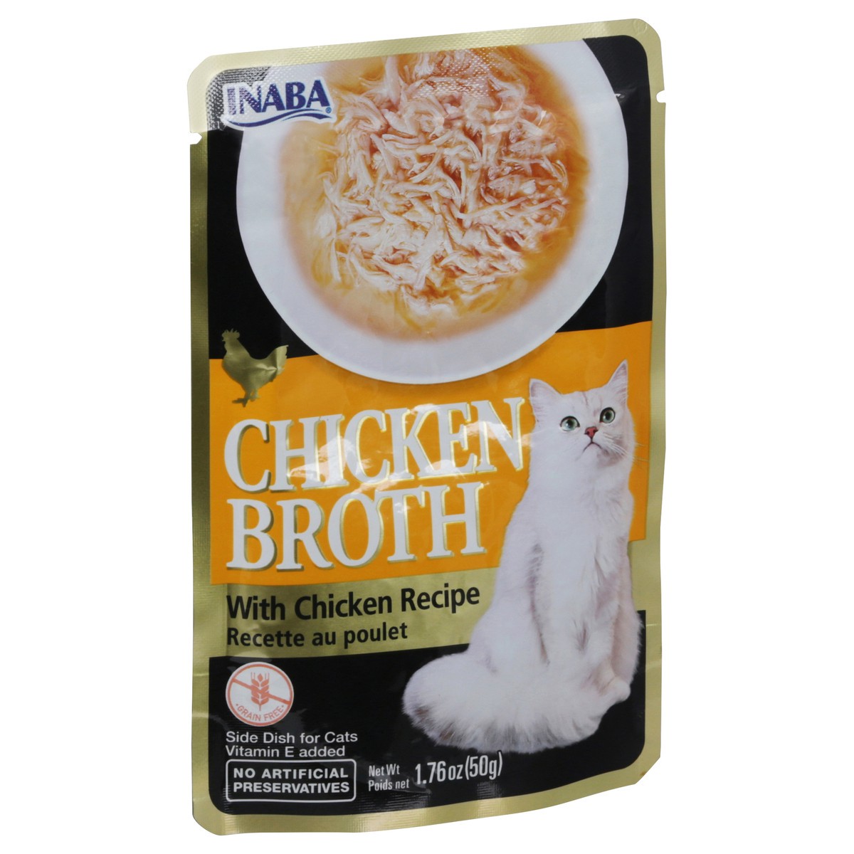 slide 5 of 13, Inaba Chicken Broth Cat Food, 1.76 oz