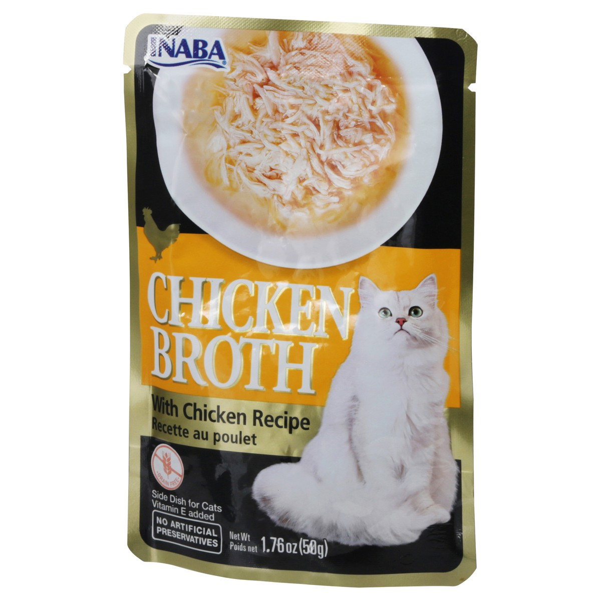 slide 6 of 13, Inaba Chicken Broth Cat Food, 1.76 oz