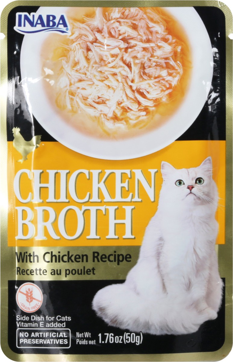 slide 10 of 13, Inaba Chicken Broth Cat Food, 1.76 oz