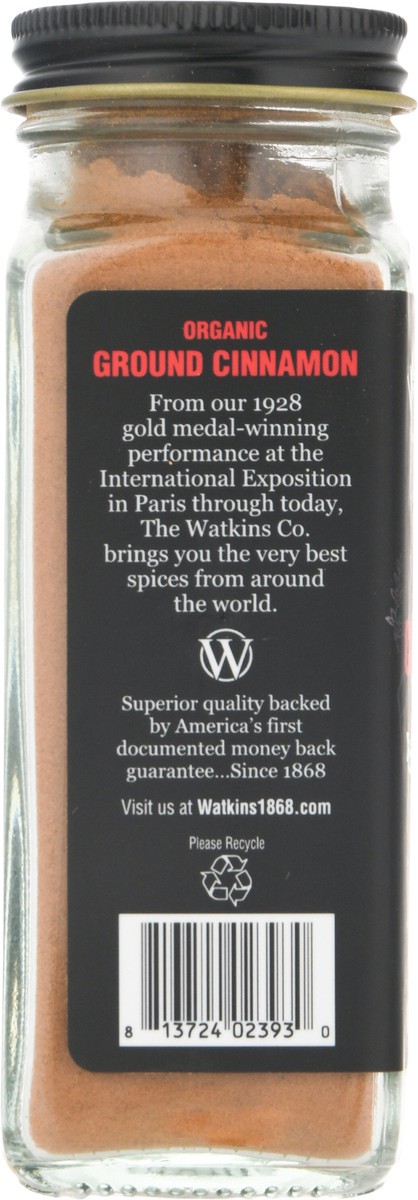 slide 7 of 11, Watkins Ground Organic Cinnamon 2.5 oz, 2.5 oz