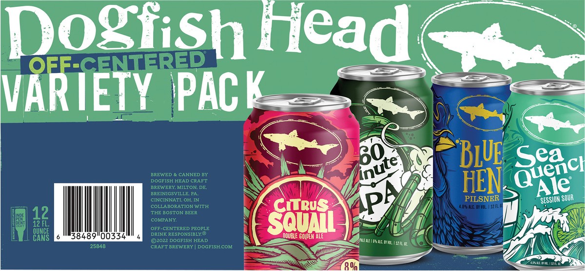 slide 6 of 7, Dogfish Head The Box That Goes Boooom! Beer Variety Pack, 12 oz