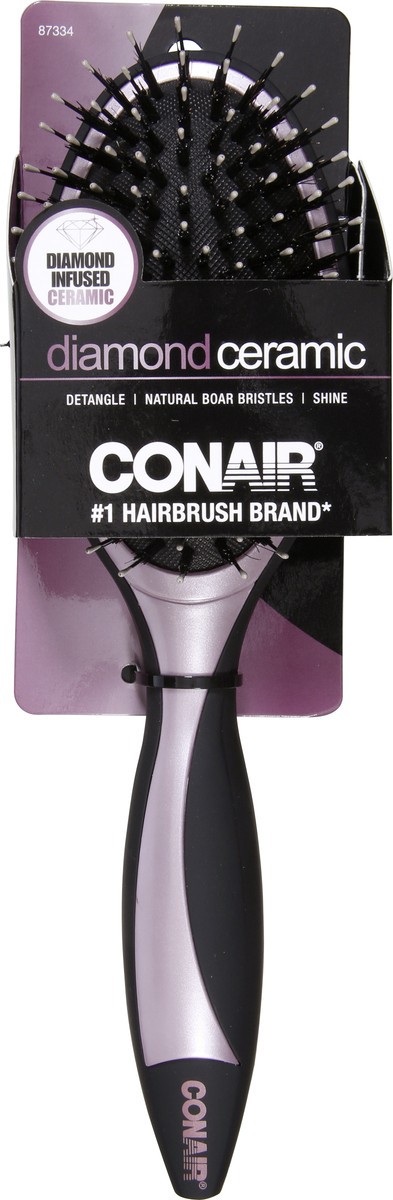 slide 9 of 11, NON BRAND Diamond Ceramic Paddle Brush, 1 ct