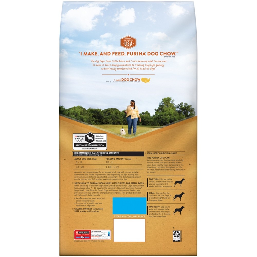 slide 6 of 7, Purina Dog Chow Small Dog Dog Food, 4 lb