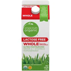 Simple Truth Organic Lactose Free Whole Milk