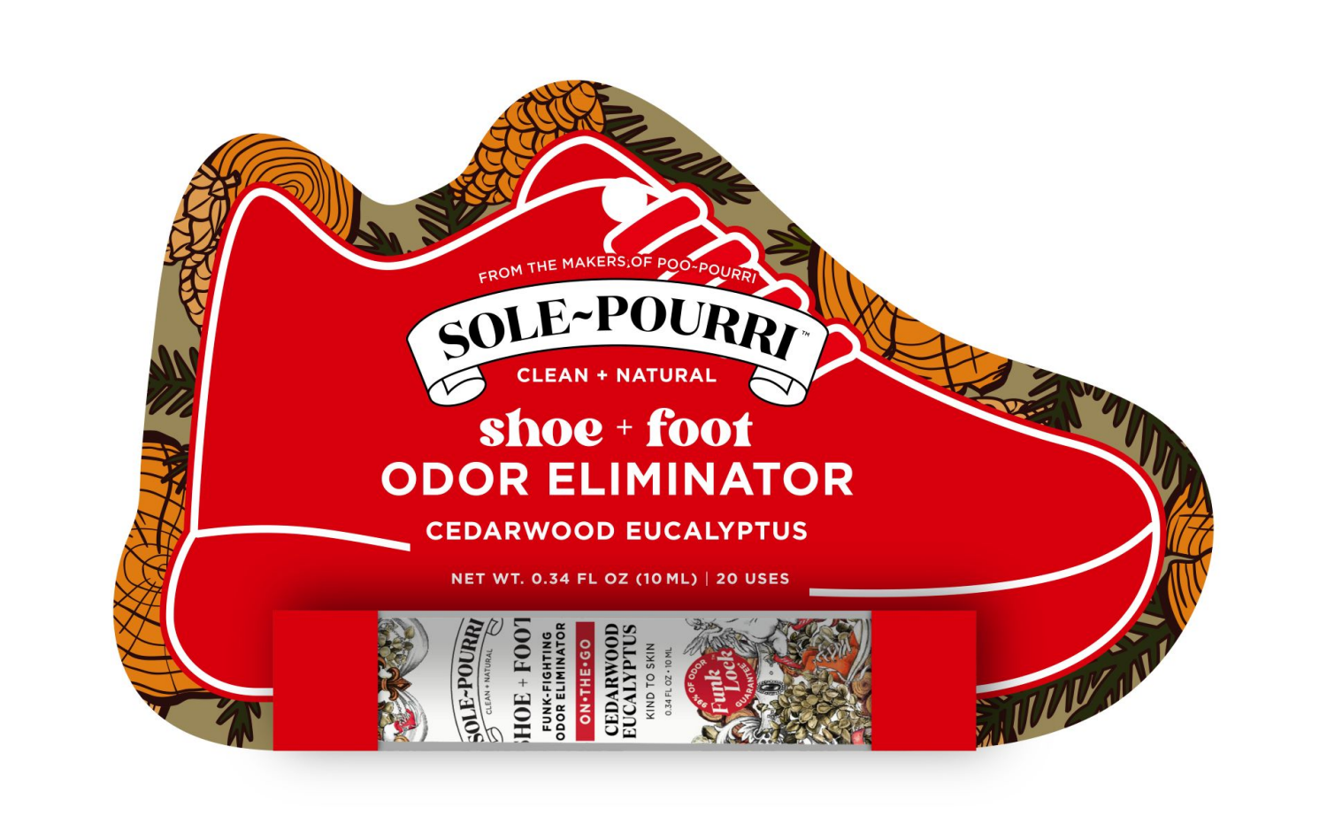 slide 1 of 2, Sole-Pourri Foot And Shoe Spray, 0.34 oz