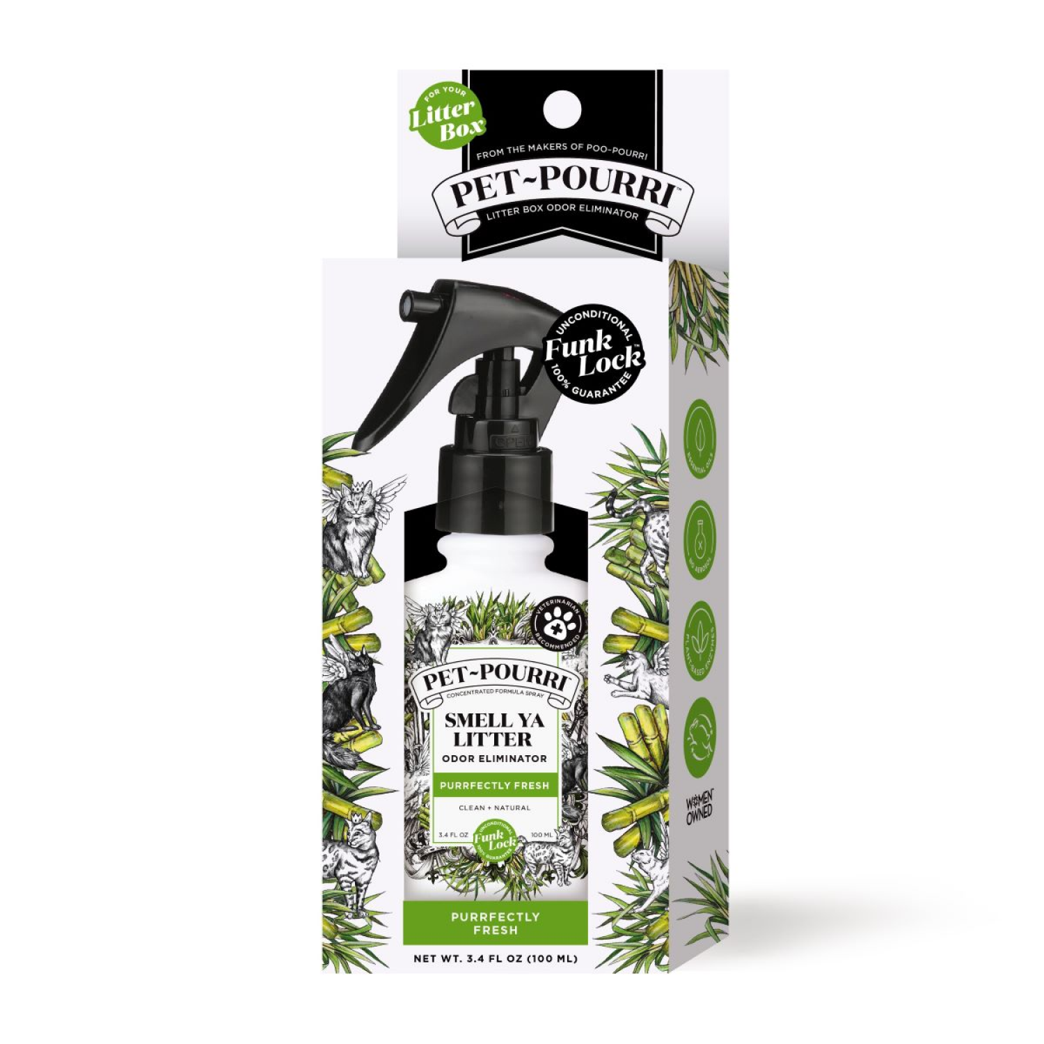 slide 1 of 1, POO POURRI Pet Pourri Boxed Bamboo Litter 3.4oz, 3.4 oz