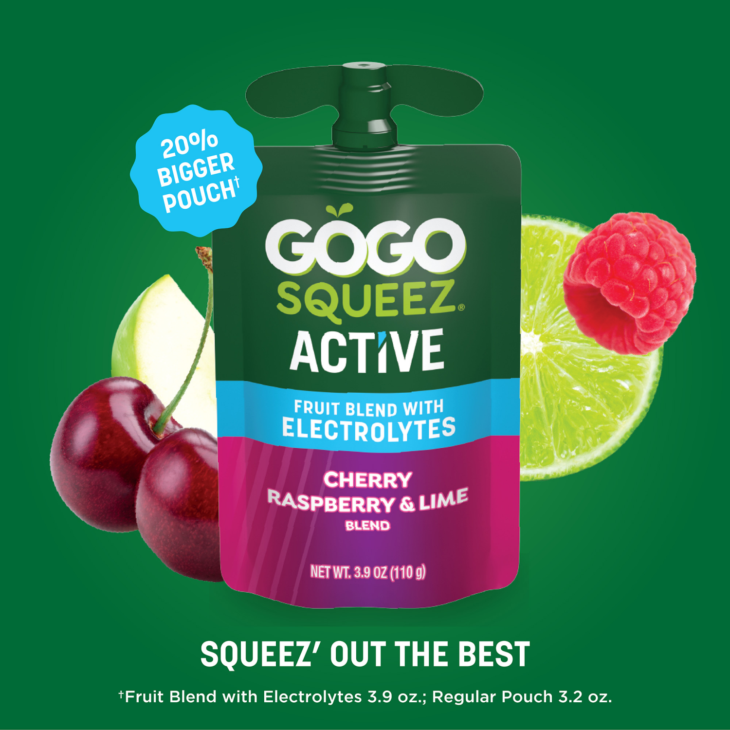 slide 3 of 5, GoGo squeeZ Strawberry Pineapple & Orange Fruit Blend with Electrolytes 10 ea, 10 ct