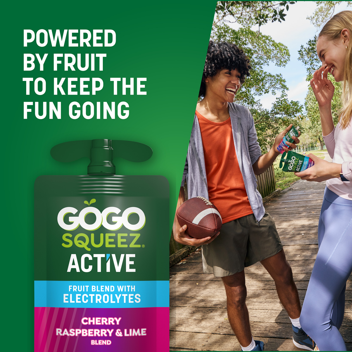 slide 4 of 5, GoGo squeeZ Strawberry Pineapple & Orange Fruit Blend with Electrolytes 10 ea, 10 ct