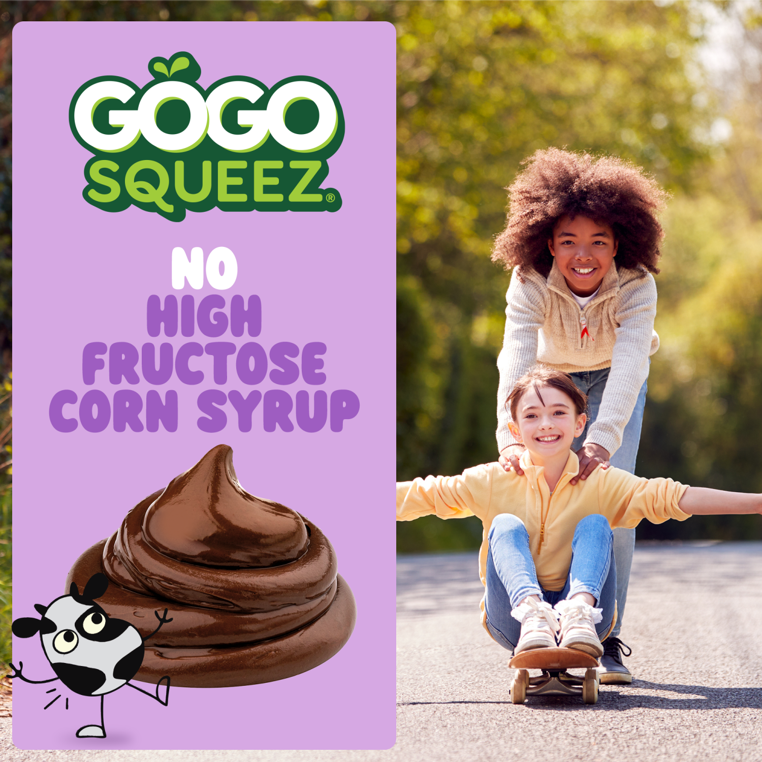 slide 8 of 8, GoGo squeeZ Puddingz On-the-Go Chocolate Pudding Snack Pouches, 4 ct