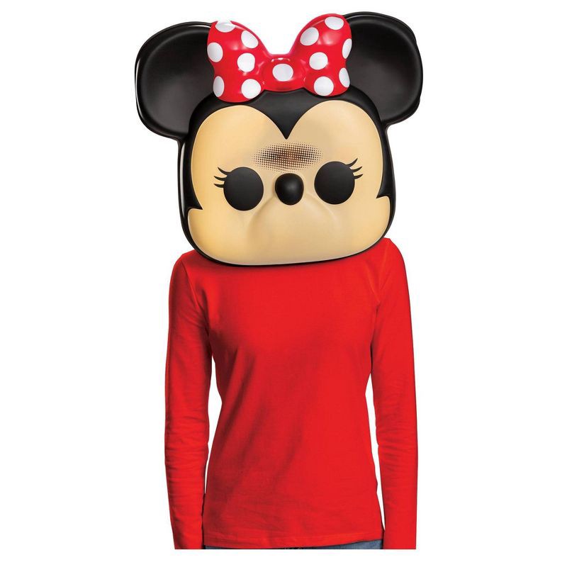 slide 1 of 1, Mickey Mouse & Friends Disney Minnie Mouse Funko Pop! Oversized Halloween Costume Mask, 1 ct