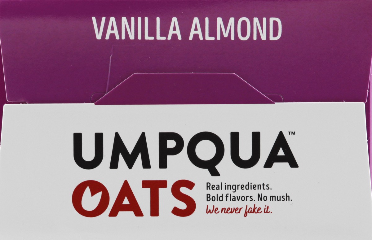 slide 13 of 13, Umpqua Custom Milled Vanilla Almond Oatmeal 6 ea, 11.6 oz