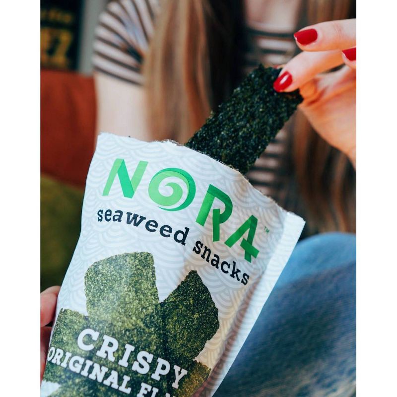 slide 3 of 6, Nora Seaweed Snacks Nora Seaweed Crispy Original - 1.13oz, 1.13 oz