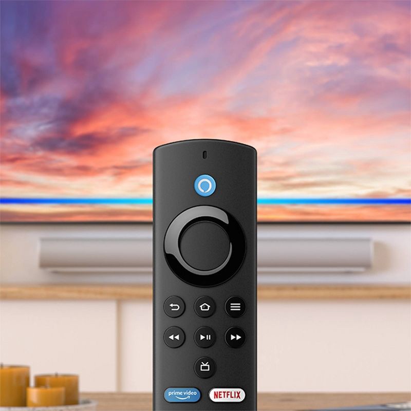 slide 3 of 5, Amazon Fire TV Stick Lite with Latest Alexa Voice Remote Lite (No TV controls), HD streaming Device, 1 ct