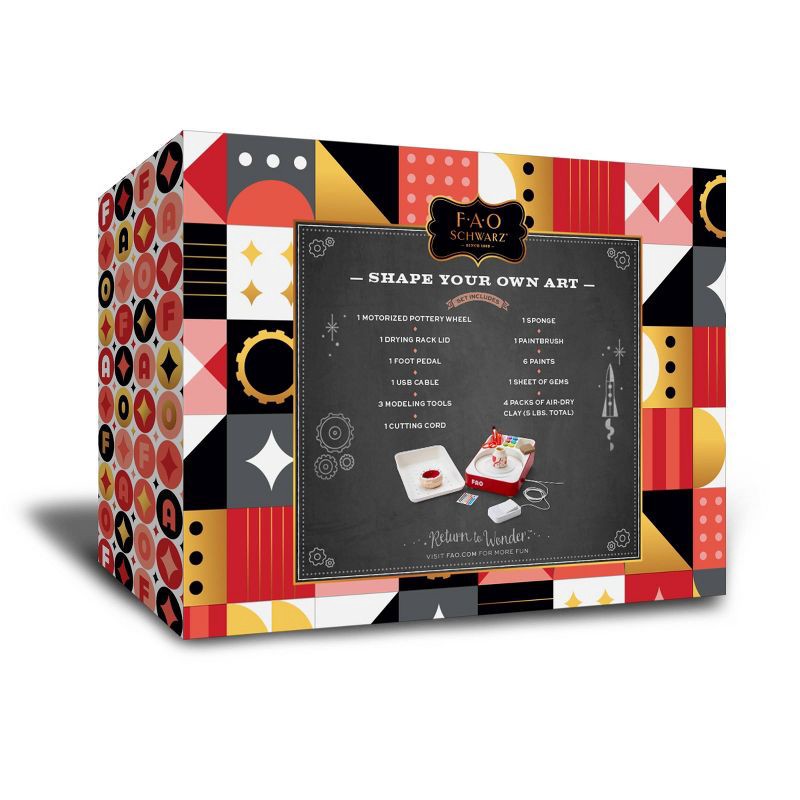 slide 7 of 7, FAO Schwarz Pottery Wheel Studio All-In-One Sculpting Workstation, 1 ct