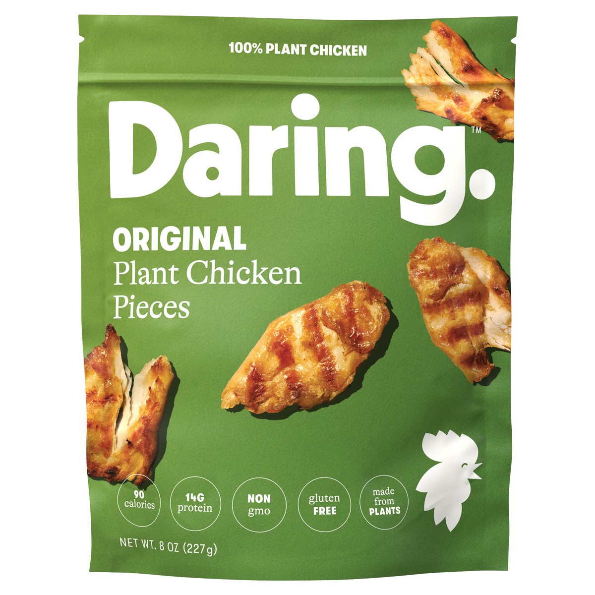 slide 1 of 1, Daring Plant Chicken Pieces, Original, 8 oz