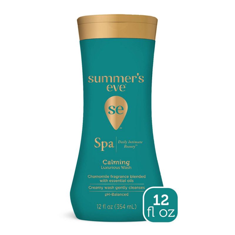 slide 1 of 1, Summer's Eve Spa Feminine Cleansing Wash - 12 fl oz, 12 fl oz