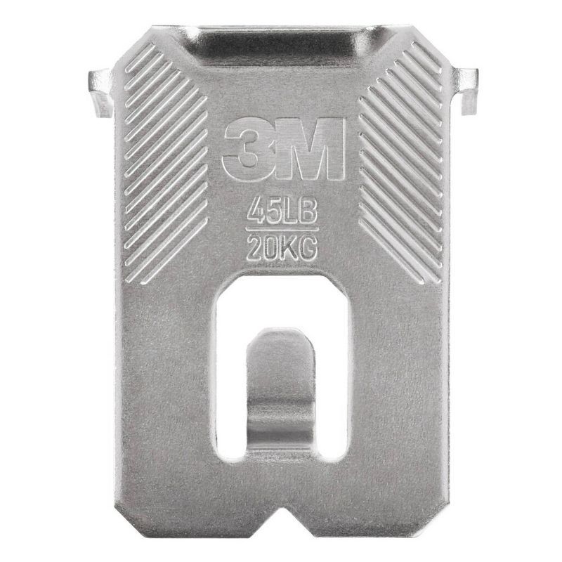 slide 4 of 14, 3M Claw Multi Weights Variety Pack: Steel Utility Hooks, 65 lb Capacity, 8 Pack, Gray, Drywall Picture Hanger, 65 lb, 8 ct