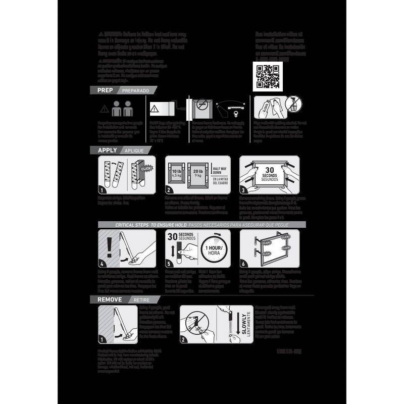 slide 10 of 12, Command 8pk Damage-Free Hanging X-Large Adhesive Strips Holiday Decorations, 8 ct