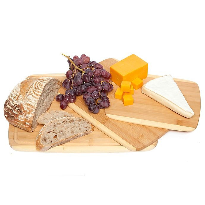 slide 4 of 5, Core Bamboo Cutting Board Set, 3 ct